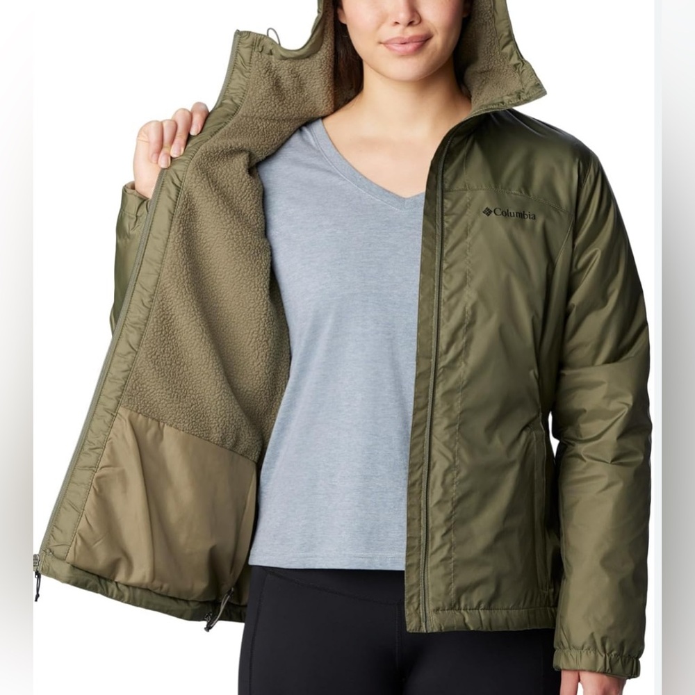 COLUMBIA PLUS SIZE Switchback Sherpa Lined Jacket - Picture 5 of 6